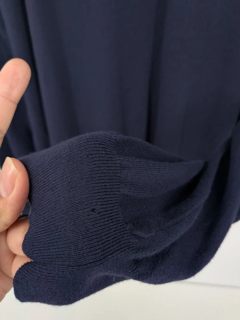 Vtg Polo Ralph Lauren V Neck Sweater Lightweight Pima Cotton Y2K‎ Pullover Large